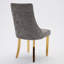 Chenille Clanton, ensemble de 2 avec pieds en métal-976611456-976402247
