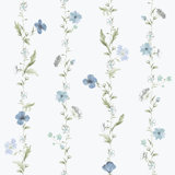 Spring Blossom Vertical Floral Garden 33' L x 21" W Wallpaper Roll