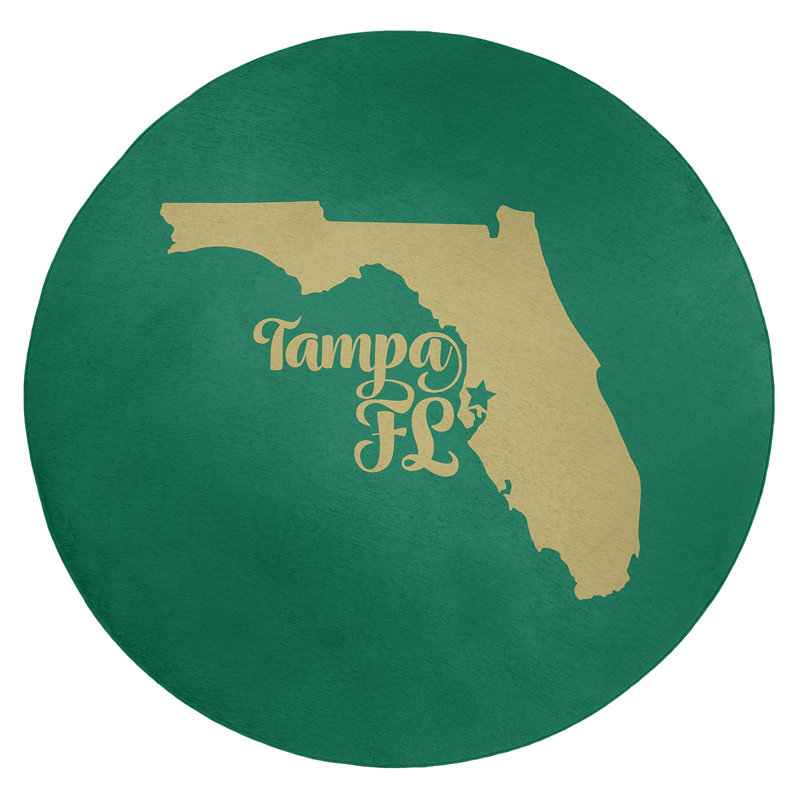 Tapis en poly-chenille tampa sports colors