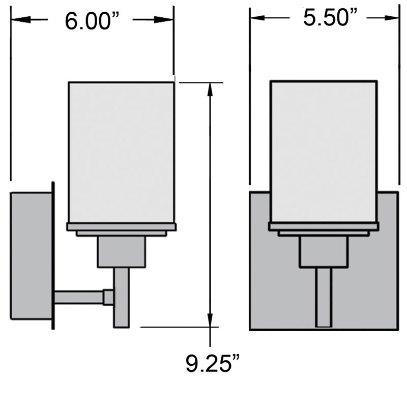 Lisinski Dimmable LED Vanity Light