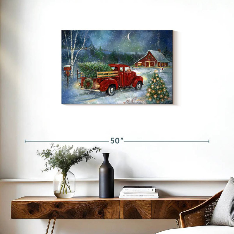 Livraison de Noël Mehar, H 20 po x l 30 po