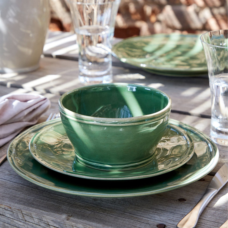 Salad Plate, Forest Green