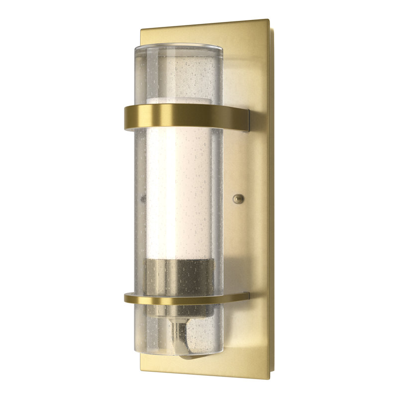 Torch Indoor Sconce, Modern Brass