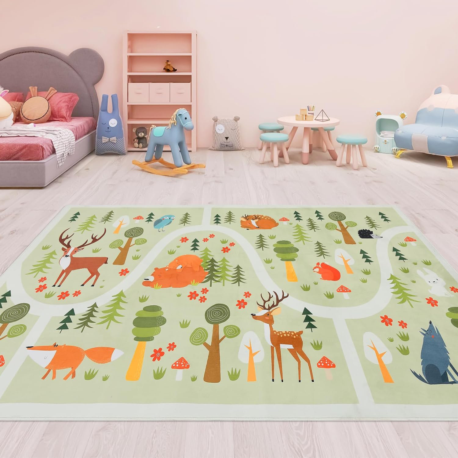 Kids sales jungle rug