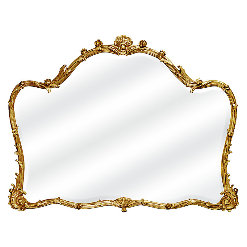 Pont Royale Flat Beveled Wall Mirror, 36" x 50"
