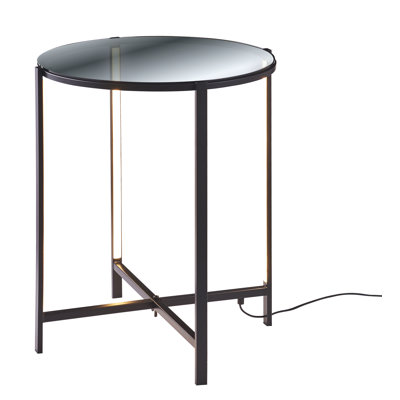 Table de bout en verre Tabukiniberu