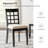 Felisa 17.75''W Farmhouse Ergonomic Fit Dining Chair with Solid Wood-120921514