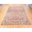 10'3"x13'5" Coral Pink, Antique Persian Sarouk, 100% Wool, Hand Knotted, Thick and Plush, Full Pile, Soft and Clean, Oriental Rug
