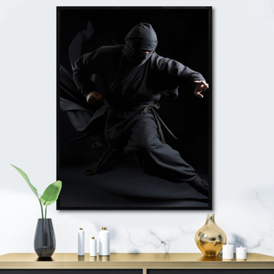 Reproduction d'art sur toile Martial Arts Combat Warrior V