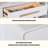 Modern light luxury electric fireplace with simulated fire heating core