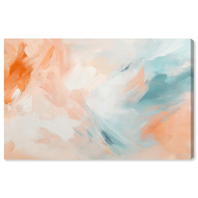 Sunrise Palette II Canvas Digital Abstract Art by Art Remedy