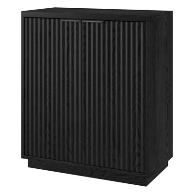 Alasha 28" Wide Rectangular Fluted Accent Cabinet