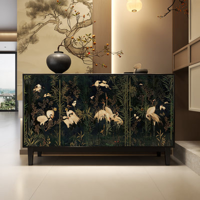 Chinese-style retro minimalist sideboard