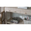 Console en faux chagrin Baxton Studio Nira