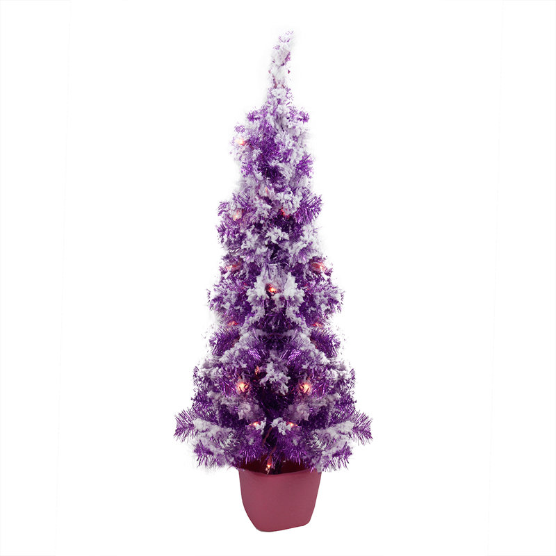 Arbre de Noël artificiel 3,5 po x 18 po