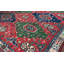 Hand-Knotted High-Quality Red and Blue Area Rug