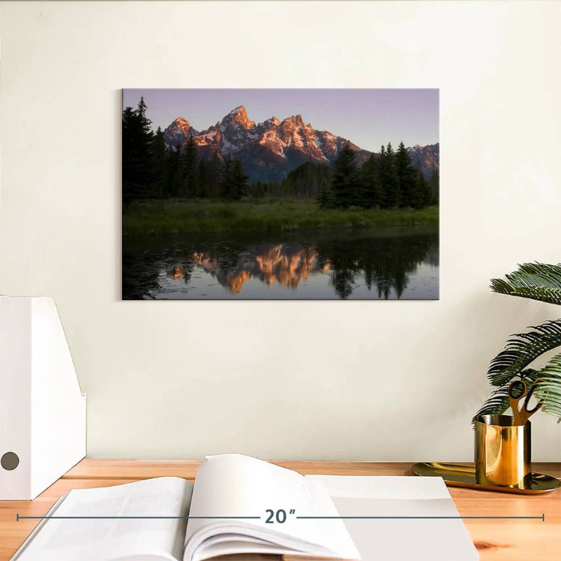 Alvord reflet de Grand Teton, H 8 po x l 12 po