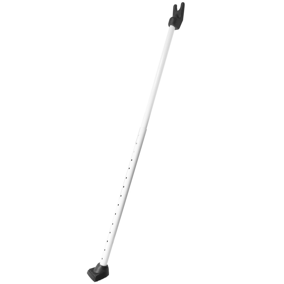 2-in-1 Door Stopper/Door Knob Jammier, Sliding Door Block/Security Bar - Durable & Rugged Latch Security Man