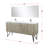 Lancy 72 in W x 20 in D Double Bath Vanity and Faucet Set-113280183