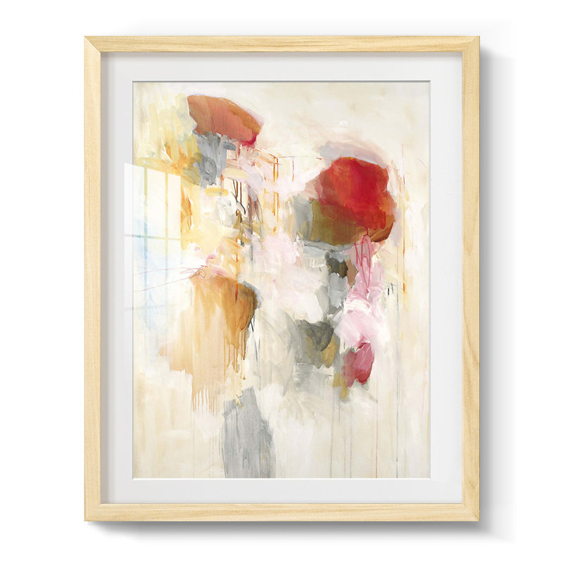 «Many Layers II» - Toile tendue avec châssis, H 28,5 po x l 20,5 po, Naturel