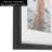Becton Black Wood Matte Picture Frame-1255963155