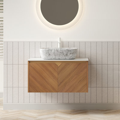 Meuble-lavabo 30 po Volakas