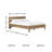 Deanlow Queen Platform Panel Bed-123385115