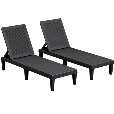 Chaise longue d'extérieur Tellie