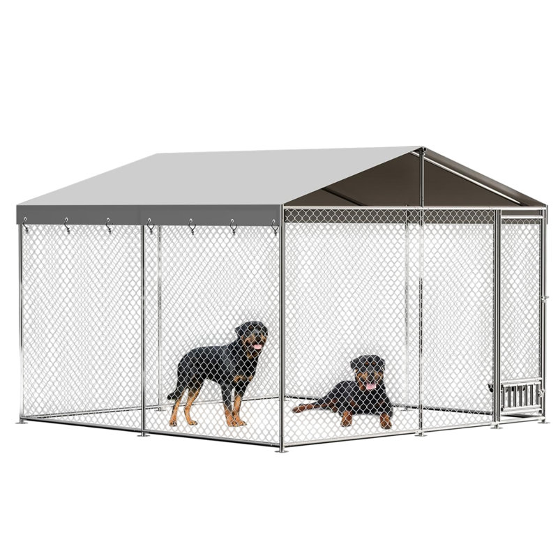 210cm H Metal Yard Kennel