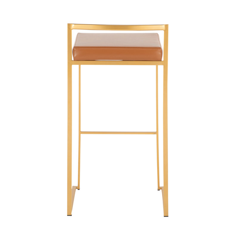 Tabouret de bar contemporain, Brun