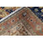 Tapis de la zone en laine bleu/bleu marine 13 pi 8 po x 15 pi 3 po one-of-kind main-noué la new age Skelton
