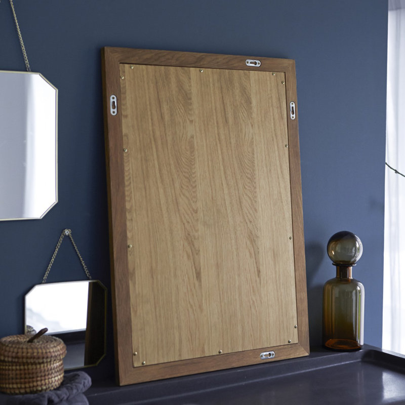 Karl Solid Wood Rectangle Mirror