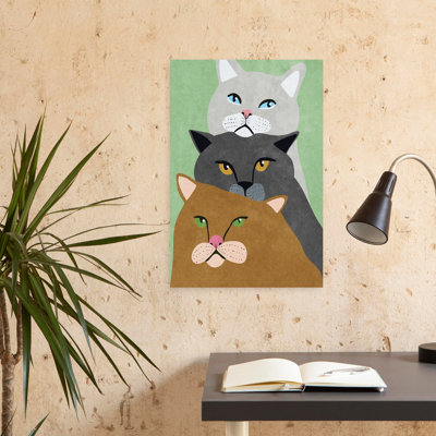 Art contemporain, art moderne de chat
