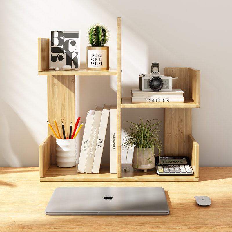 Support de rangement en bambou, Beige