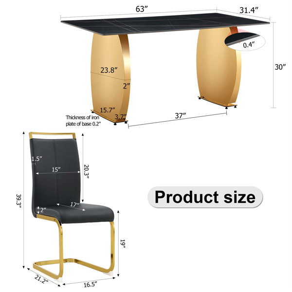 Dimensions du produit