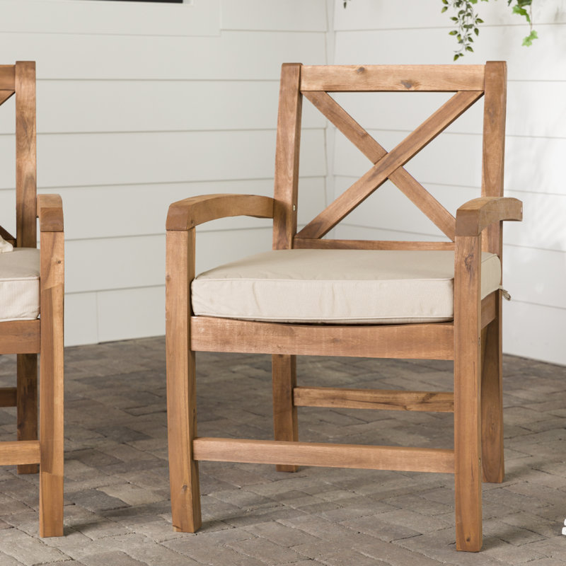 Harbison Acacia Outdoor Lounge Chair