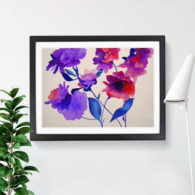 Impressive Flowers - Single Picture Frame Painting