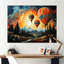 «Cubist Balloon Expedition», reproduction sur toile-1500378599-1500378603