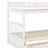 Full Over Full Bunk Bed With Drawers, Convertible Beds-800737852
