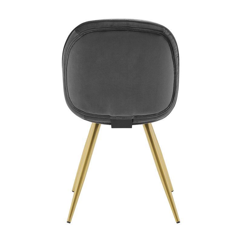 Dash Upholstered Dining Chair, Grey