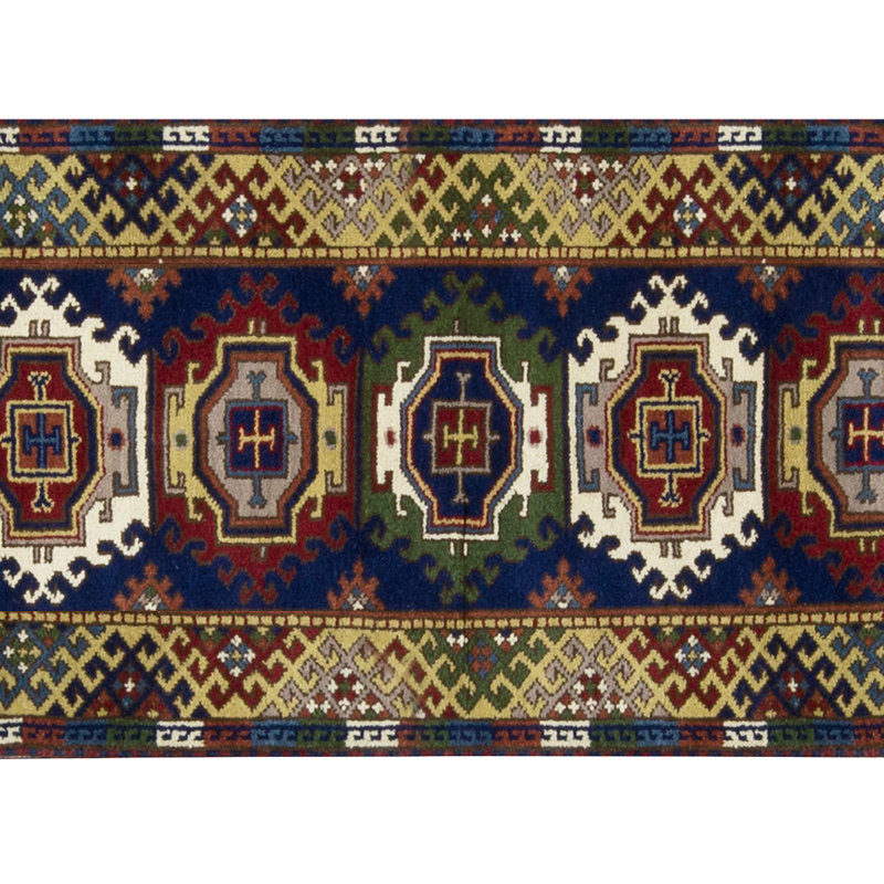 Kazak Wool Oriental Area Rug