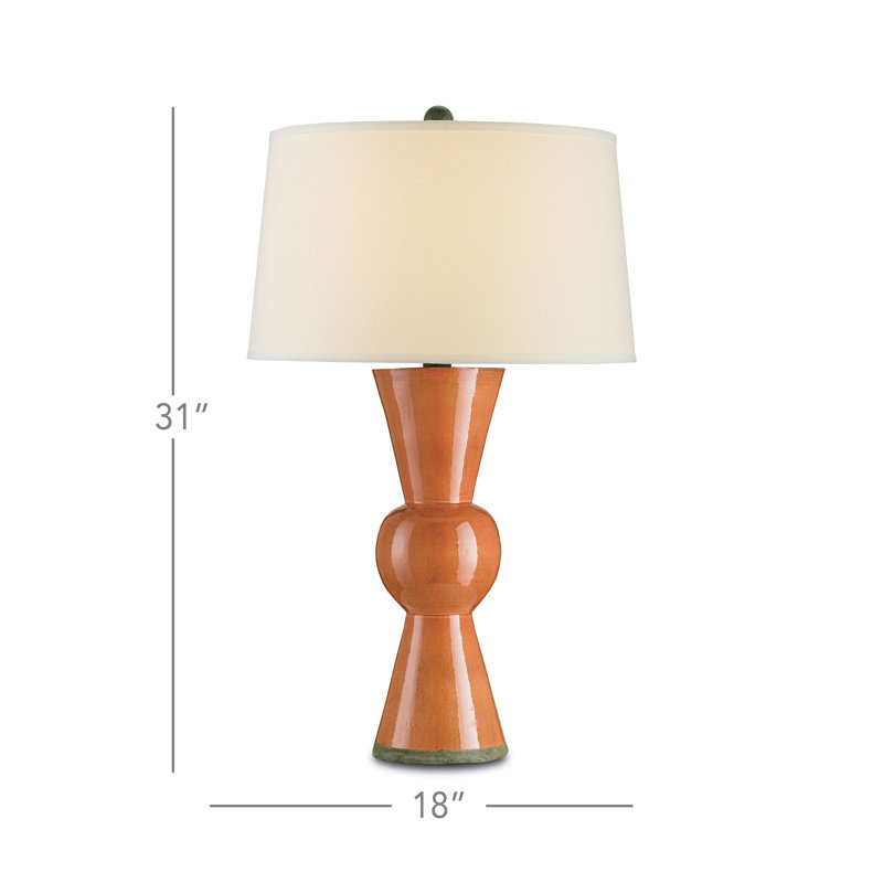 Upbeat Table Lamp, Orange