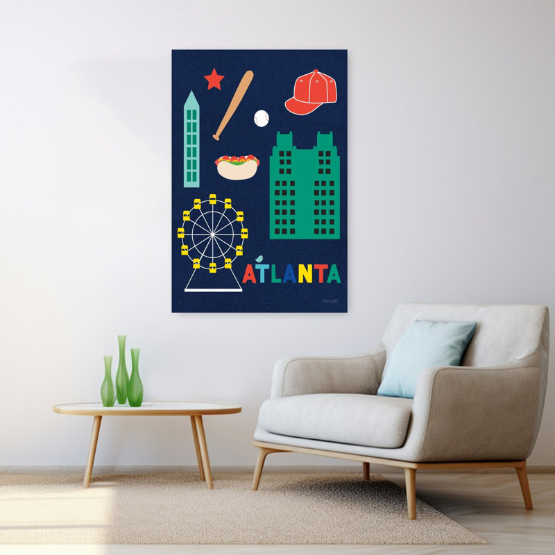 City Fun Atlanta, H 48 po x l 32 po