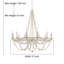Lustre perlé à intensité variable 12 lumières Knaack -904543374