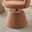 Chaise de salle à manger rembourrée ronde réglable en hauteur à 360 °-133288229
