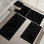 5 Piece Soft Absorbent Microfiber Bath Rug Set with Non-Slip Backing