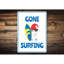 Signe de surf en aluminium-58622358