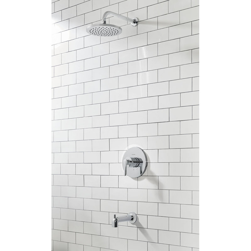 Ensemble de garniture de valve Studio S avec cartouche, Chrome poli
