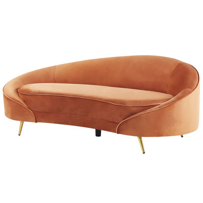 Koltunski 2 Seater Velvet Sofa