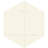 Textile Hex 9" x 10" Porcelain Wall & Floor Tile-2097255083
